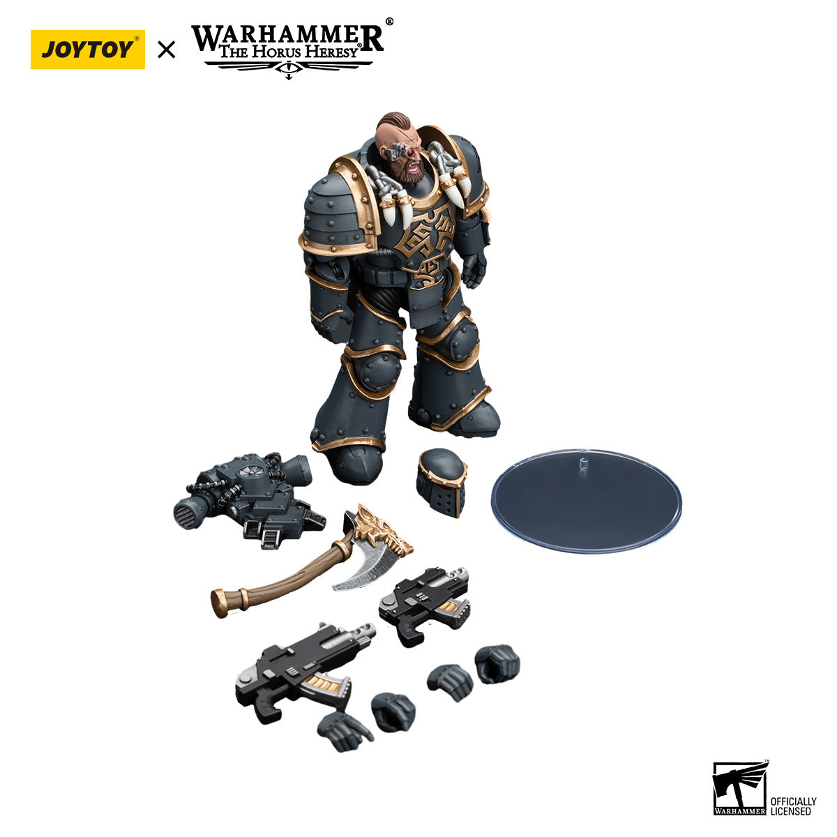 JOYTOY Action Figure 1/18 Space Wolves Gray Slayer Pack Gray Slayer2 Model Birthday Gifts 