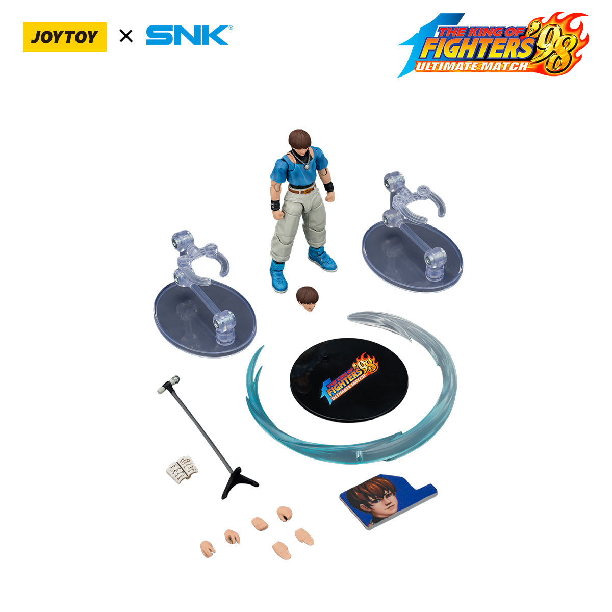 JOYTOY SNK Action Figure 1/18 KOF'98UM Orochi Team Chris Model Toys  JT04063