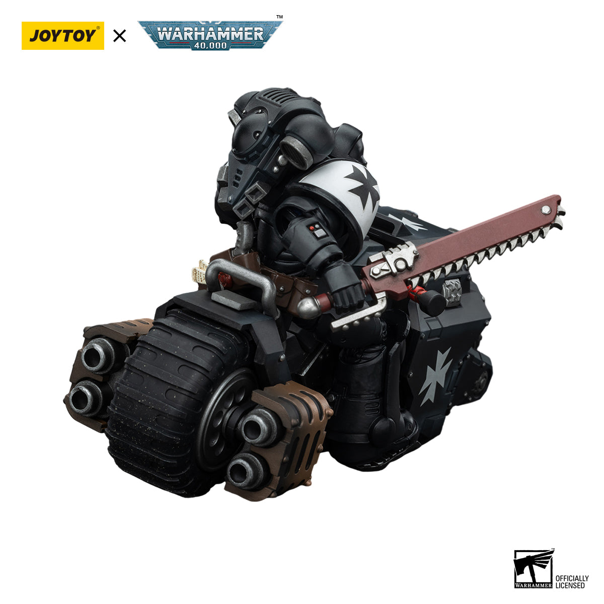 JOYTOY Action Figure 1/18 Black Templars Outriders Model Birthday Gifts 