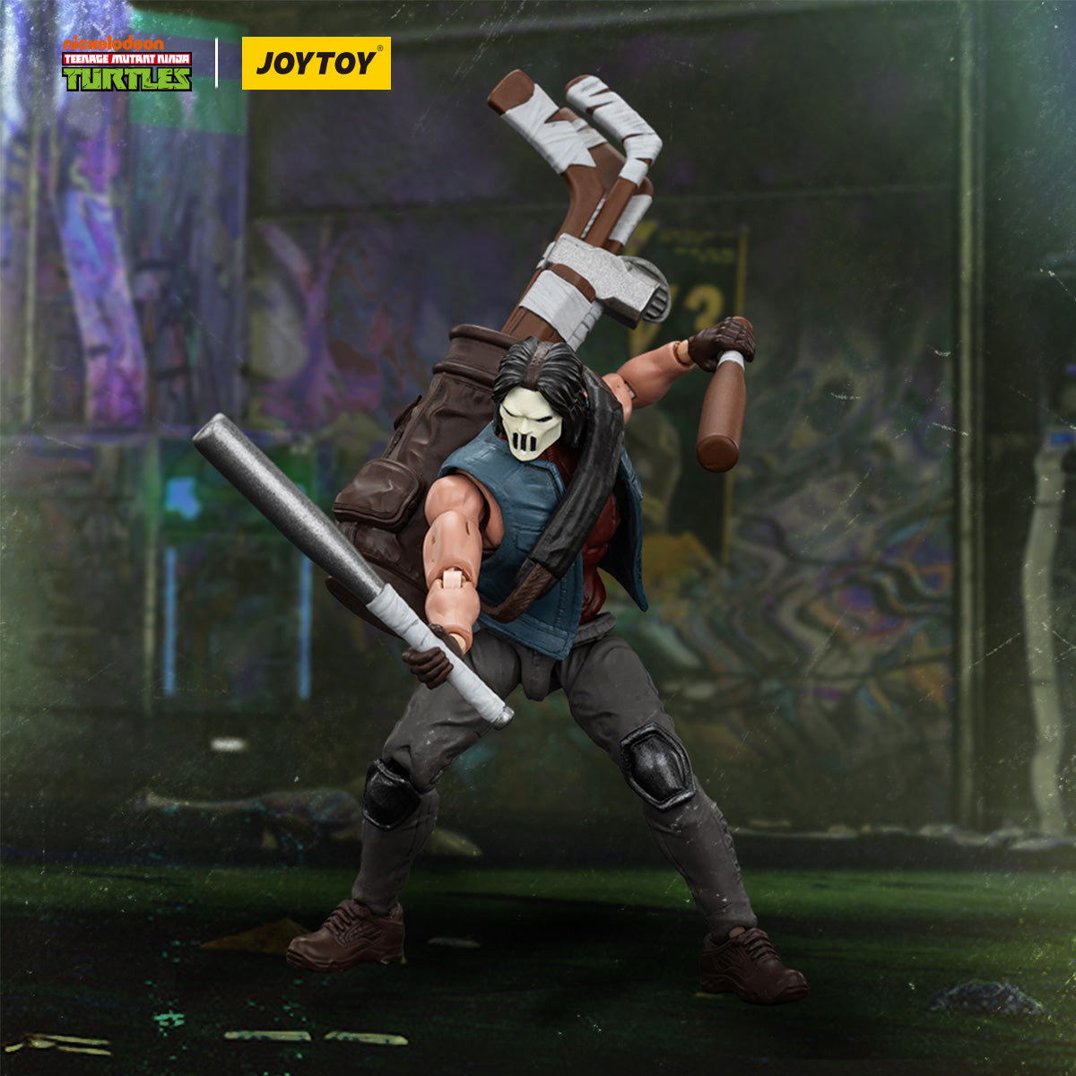 JOYTOY  1/18 Action Figure TMNT-Casey Jones  JT01147