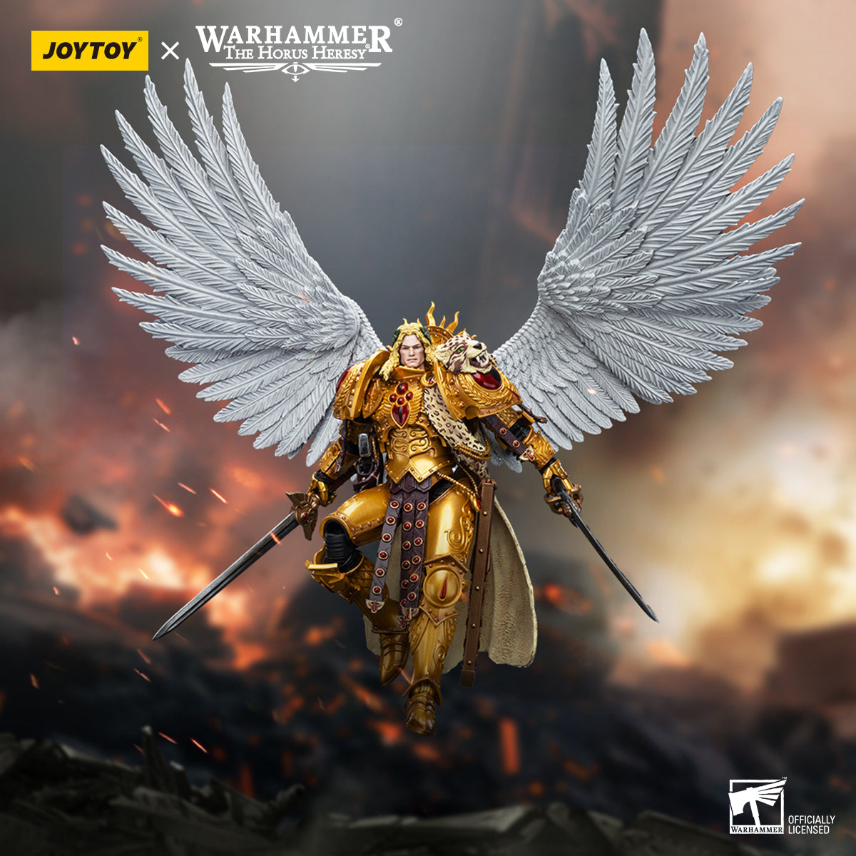 [IN STOCK]JOYTOY Warhammer "The Horus Heresy" 1/18 action figure Blood Angels Sanguinius Primarch of the IXth Legion JT00218