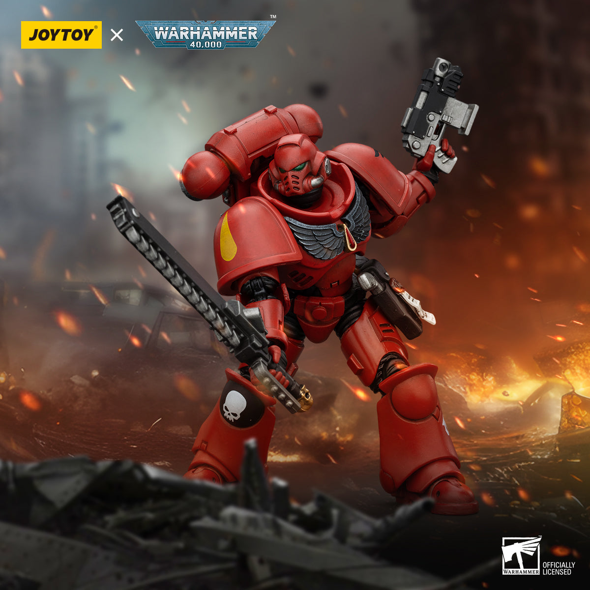 [IN STOCK]JOYTOY Warhammer 40K Action Figure 1/18 Blood Angels Intercessors JT6649 