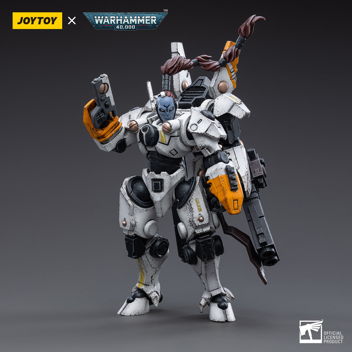 JOYTOY Action Figure 1/18 T'au Empire Commander Shadowsun Model Birthday Gifts 