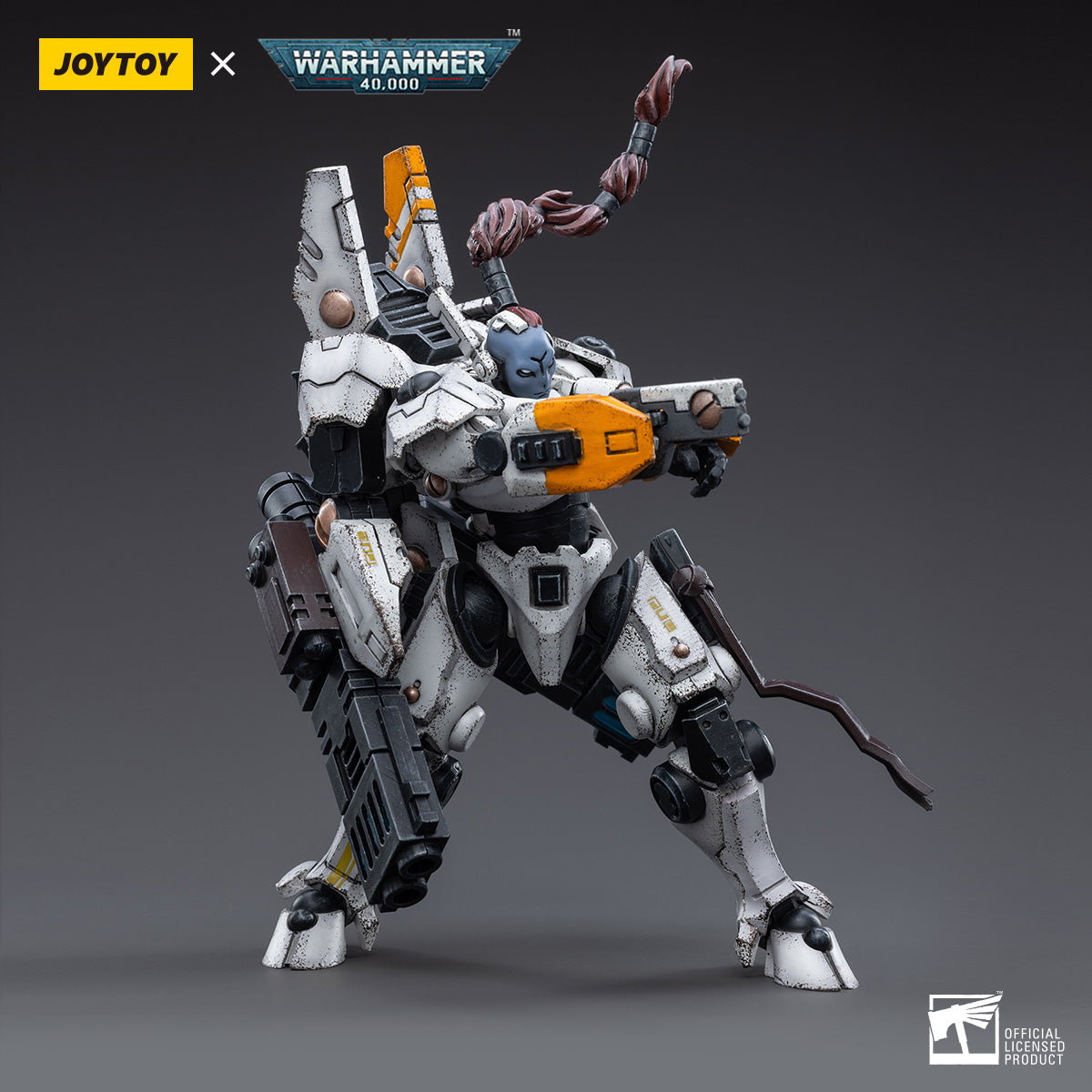 JOYTOY Action Figure 1/18 T'au Empire Commander Shadowsun Model Birthday Gifts 