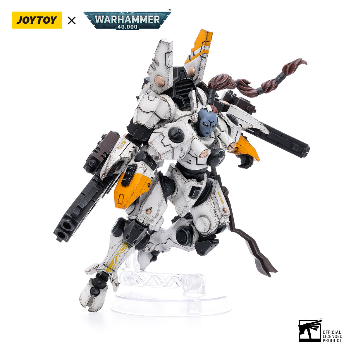 JOYTOY Action Figure 1/18 T'au Empire Commander Shadowsun Model Birthday Gifts 