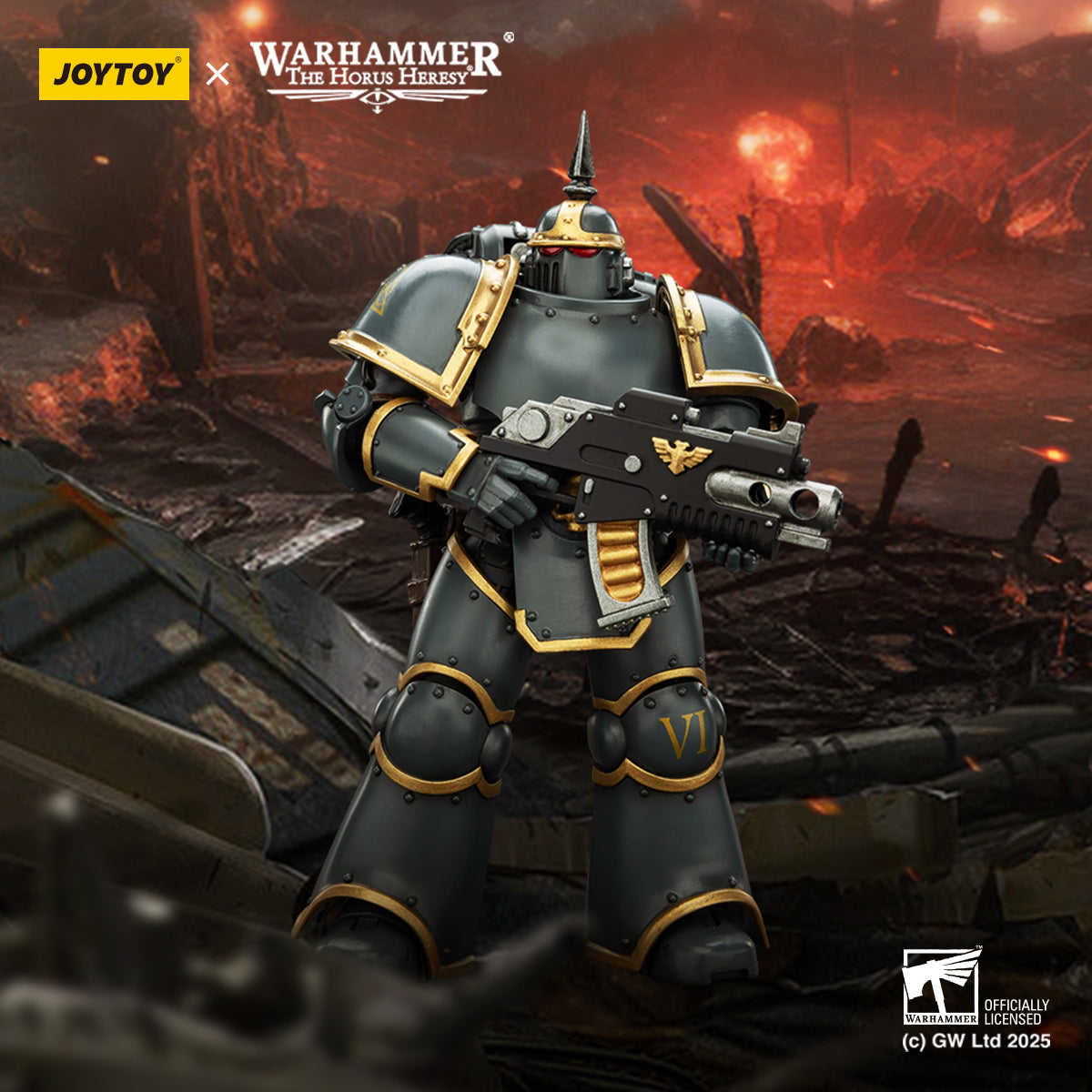 [PreOrder]JOYTOY  1/18 Action Figure  Space Wolves MK lll Tactical Legionary