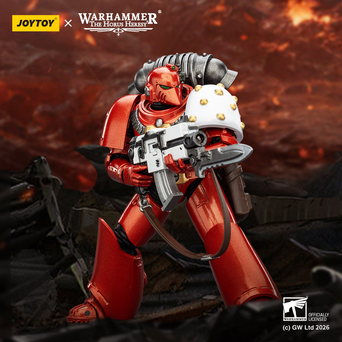 JOYTOY 1/18 Warhammer "The Horus Heresy" action figure Thousand Sons MKVI Tactical Legionary