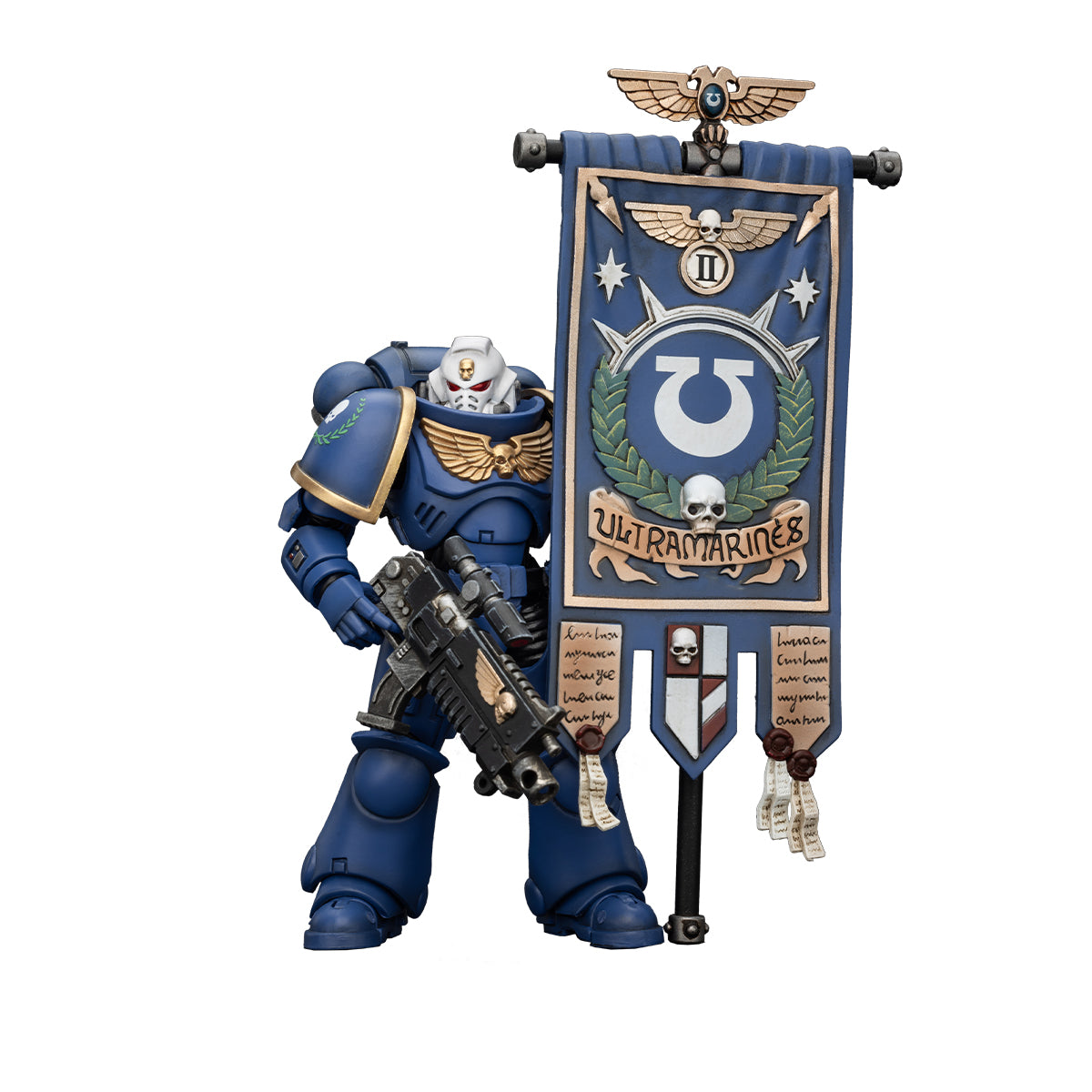 [IN STOCK]JOYTOY Warhammer 40K Action Figure 1/18 Ultramarines Heroes of the Chapter Primaris Ancient Posca